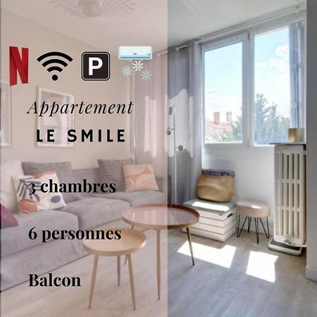 Le Smile - 3 Bedrooms - 8Pers - Parking - Centre Gare Montpellier Dış mekan fotoğraf