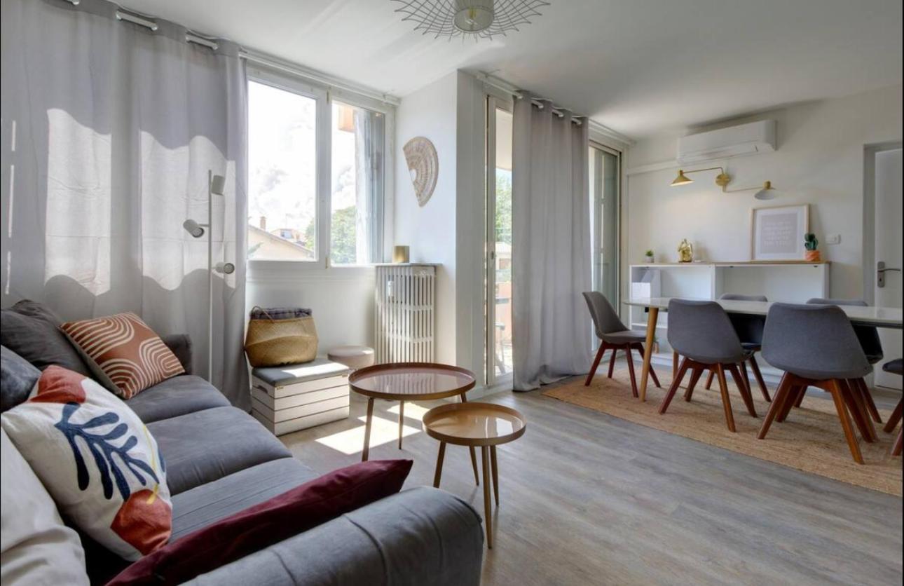 Le Smile - 3 Bedrooms - 8Pers - Parking - Centre Gare Montpellier Dış mekan fotoğraf
